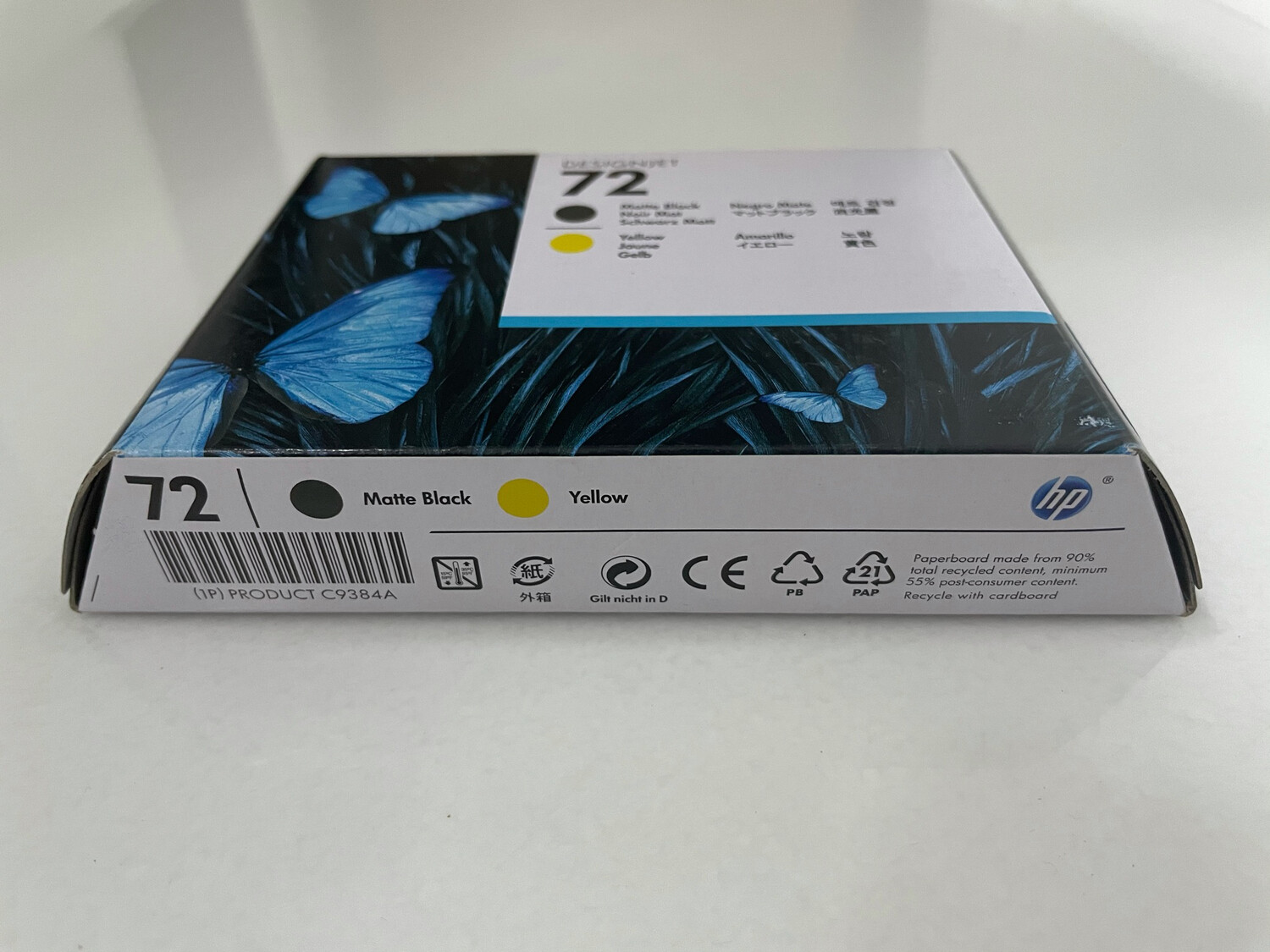 HP 72 Matte Black and Yellow Printhead HP 72 Matte Black and Yellow Printhead