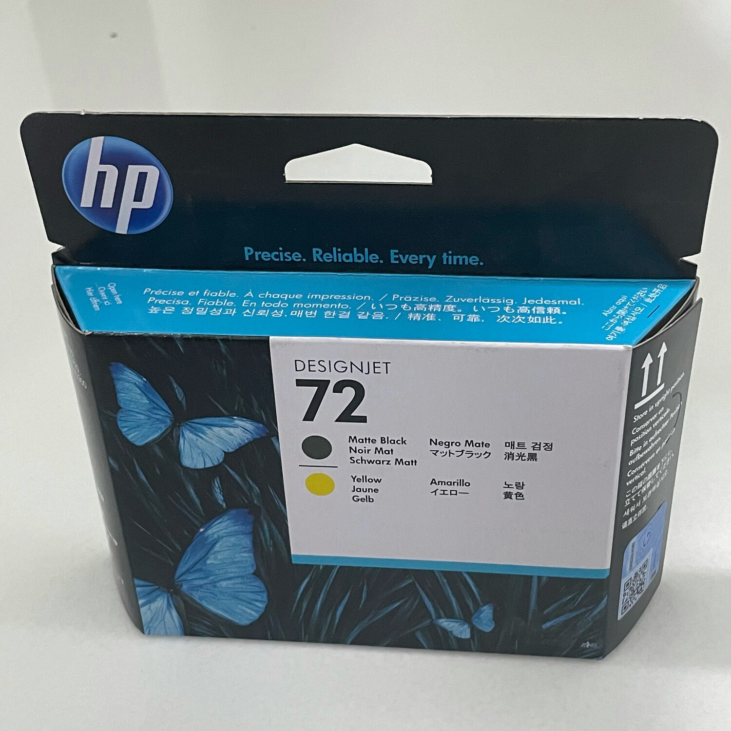 HP 72 Matte Black and Yellow Printhead HP 72 Matte Black and Yellow Printhead