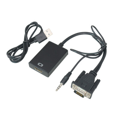 VGA to HDMI Adapter with audio