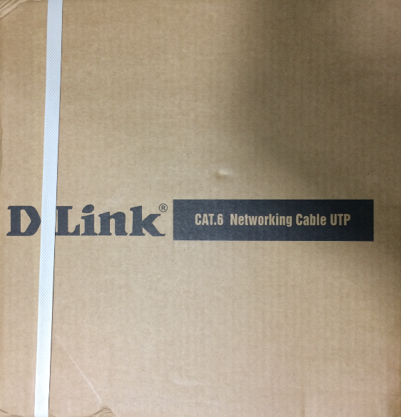 D-Link 305mtr Cat-6 Lan Cable, Gray
