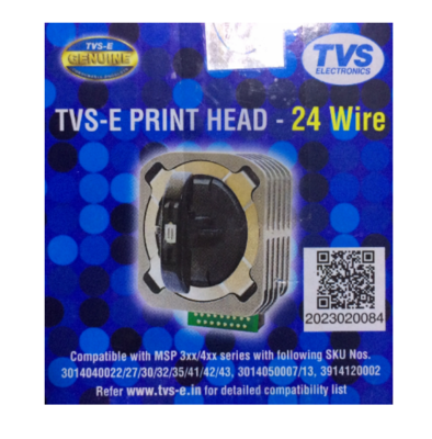 TVS MSP 355/455 Dotmatrix 24W T15 Printhead TVS MSP 355/455 Dotmatrix 24W T15 Printhead