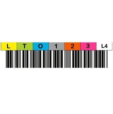 LTO Barcode label For LTO Tapes