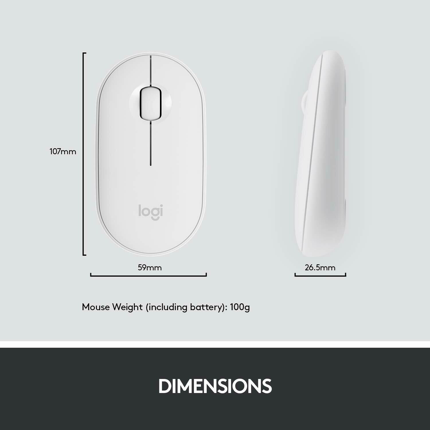 Logitech MK470 Slim Wireless Combo, Off White Logitech MK470 Slim Wireless Combo, Off White