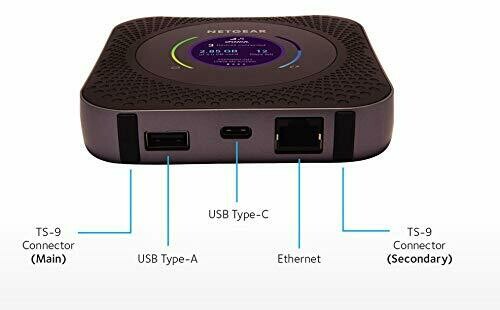 Netgear Nighthawk M1-MR1100 Mobile Hotspot Router, Black Netgear Nighthawk M1-MR1100 Mobile Hotspot Router, Black