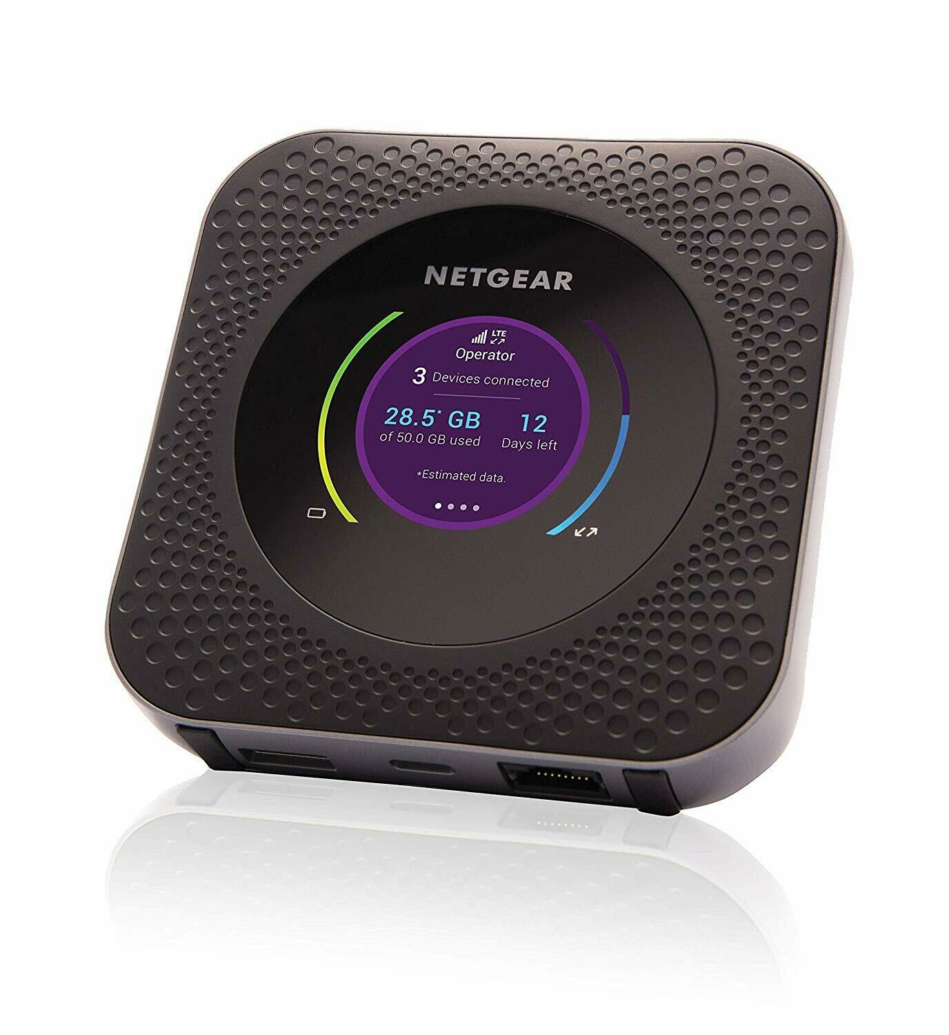 Netgear Nighthawk M1-MR1100 Mobile Hotspot Router, Black Netgear Nighthawk M1-MR1100 Mobile Hotspot Router, Black