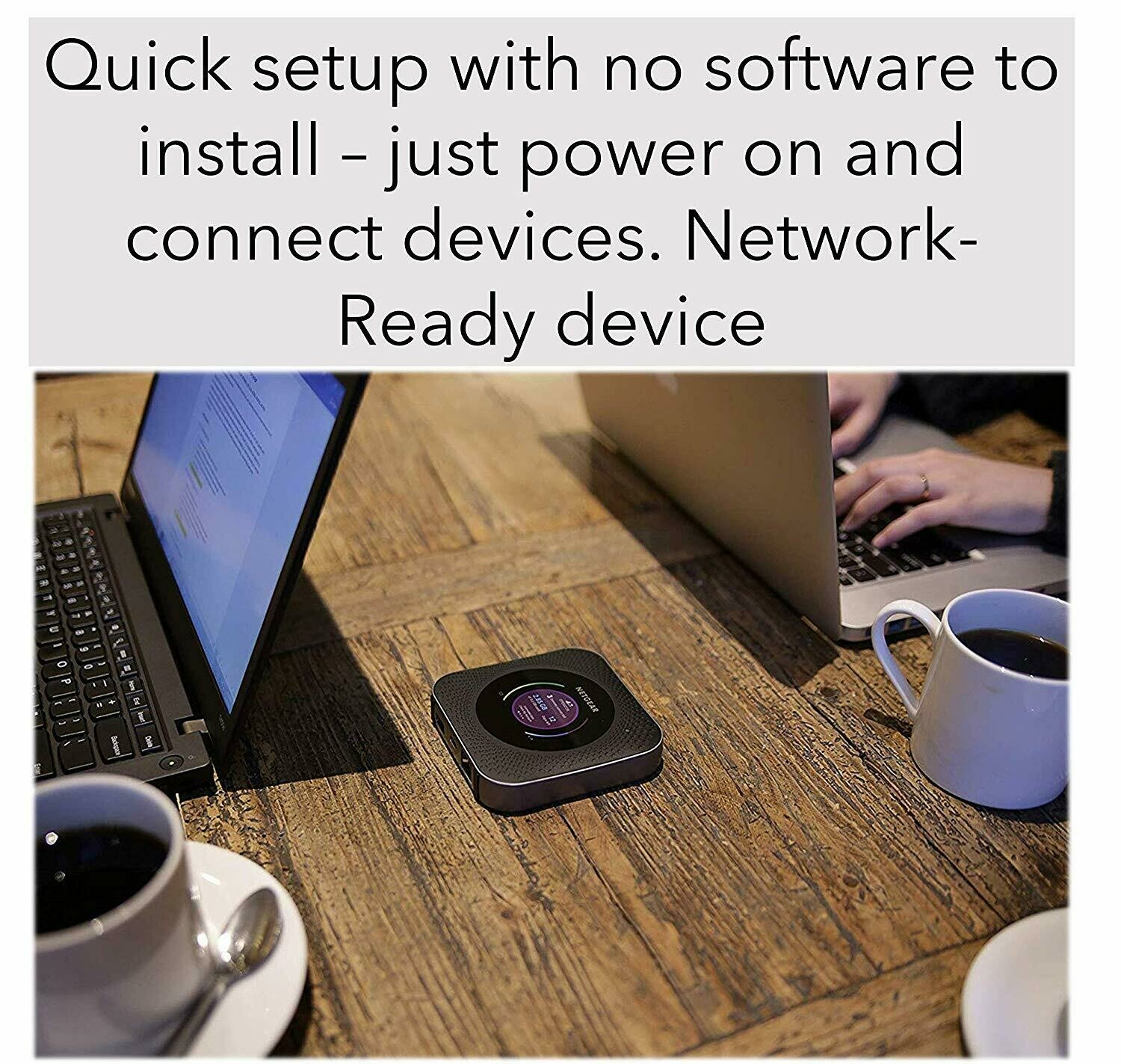 Netgear Nighthawk M1-MR1100 Mobile Hotspot Router, Black Netgear Nighthawk M1-MR1100 Mobile Hotspot Router, Black
