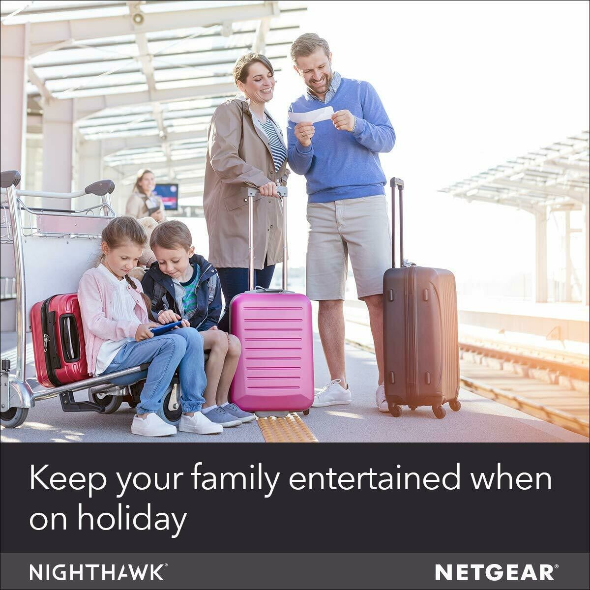 Netgear Nighthawk M1-MR1100 Mobile Hotspot Router, Black Netgear Nighthawk M1-MR1100 Mobile Hotspot Router, Black