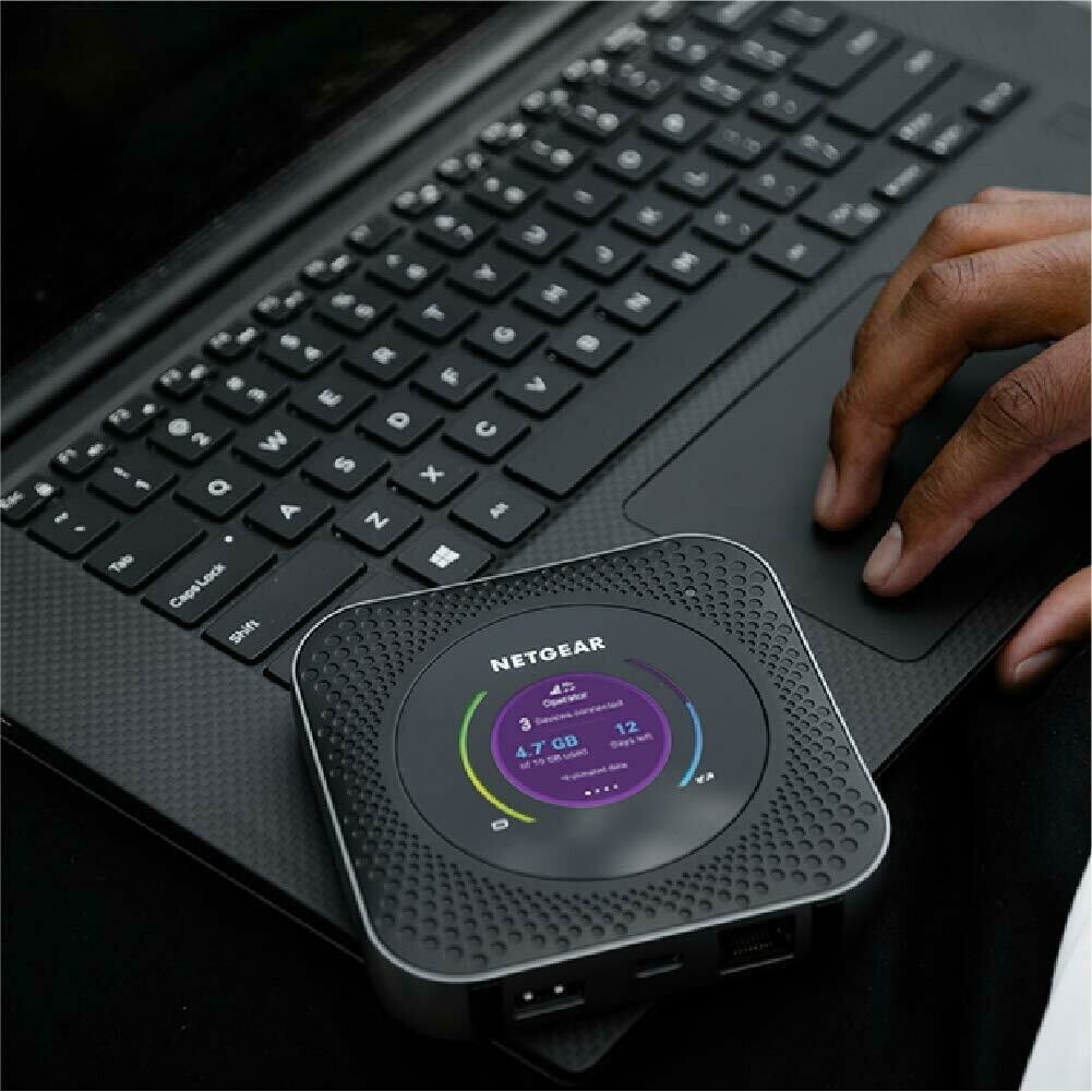 Netgear Nighthawk M1-MR1100 Mobile Hotspot Router, Black Netgear Nighthawk M1-MR1100 Mobile Hotspot Router, Black