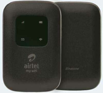 Airtel 4G LTE Hotspot BMF422 Portable WiFi Data Card,Black Airtel 4G LTE Hotspot BMF422 Portable WiFi Data Card,Black