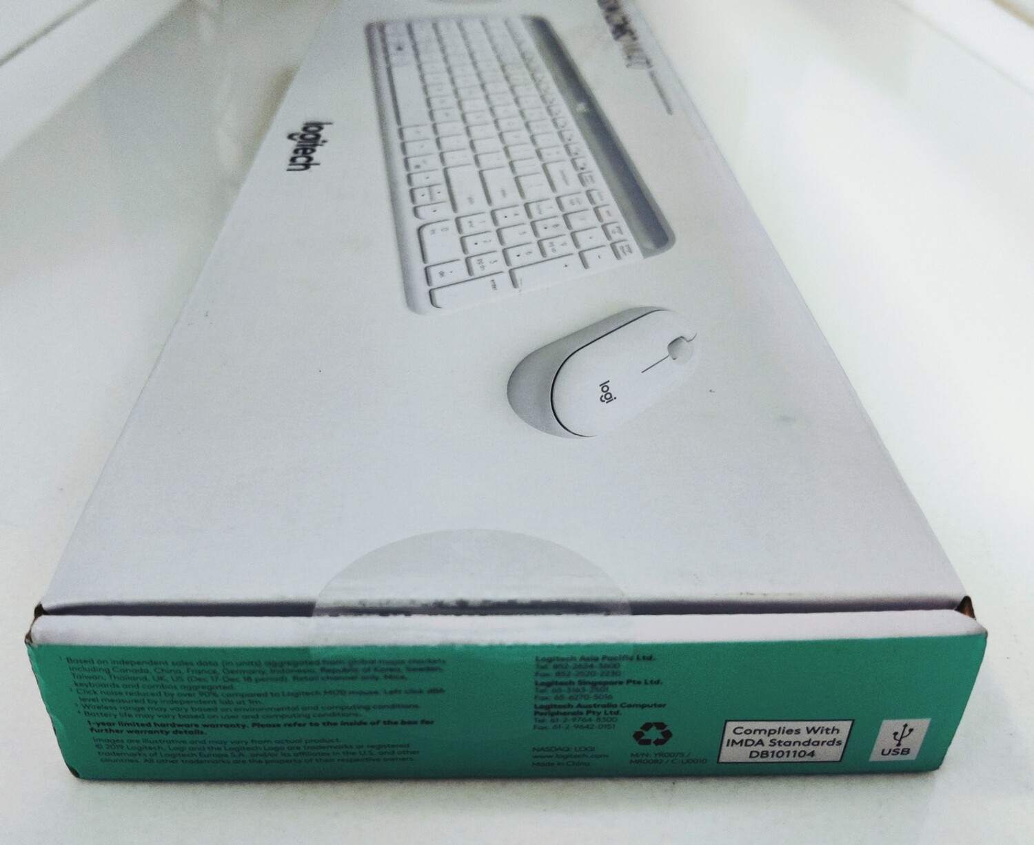 Logitech MK470 Slim Wireless Combo, Off White Logitech MK470 Slim Wireless Combo, Off White