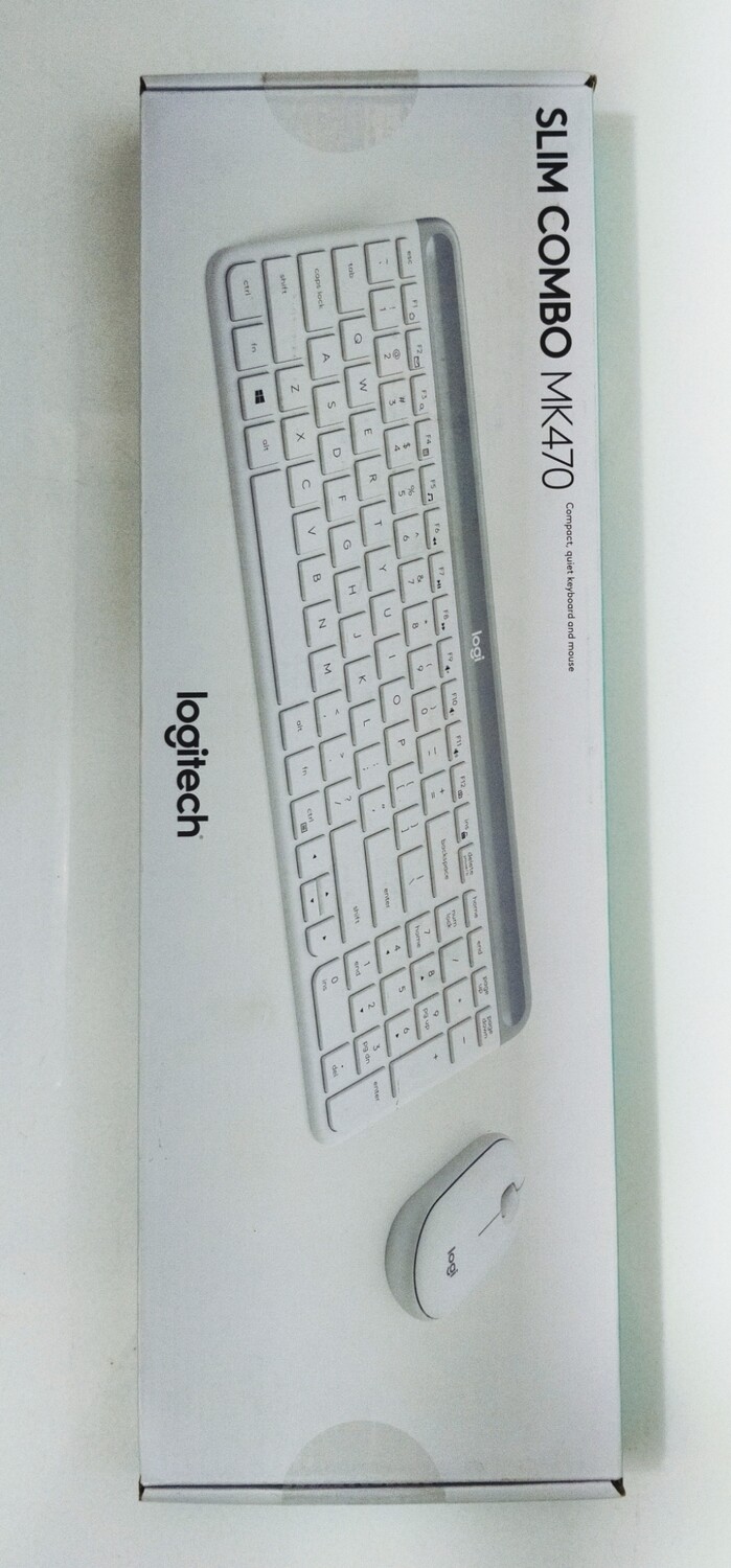 Logitech MK470 Slim Wireless Combo, Off White Logitech MK470 Slim Wireless Combo, Off White