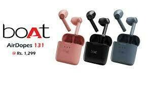 BOAT Airdopes 138 Wireless Earbuds, Blue