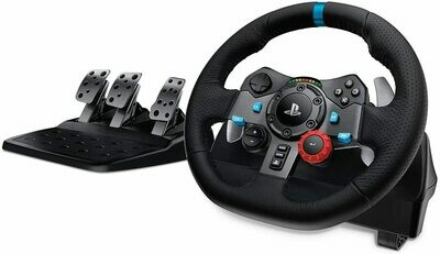 Logitech G29 Driving Force Racing Wheel and Floor Pedals, Real Force,