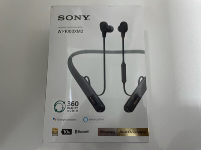 Sony WI-1000XM2 Wireless Neckband, Black Sony WI-1000XM2 Wireless Neckband, Black