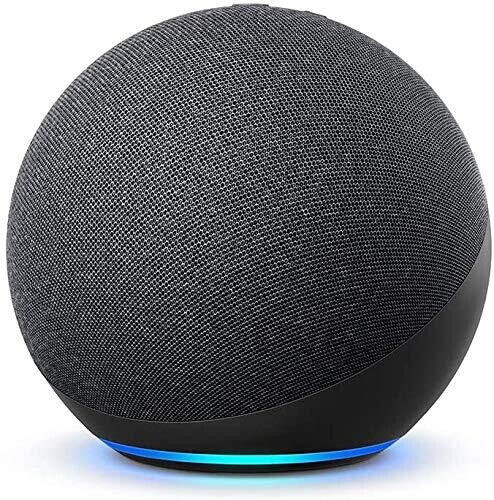 Amazon Echo 4th Gen, Alexa Smart Speaker with Dolby audio, Black