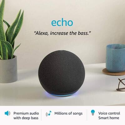 Amazon All-new Echo (4th Gen) (Black) Amazon All-new Echo (4th Gen) (Black)
