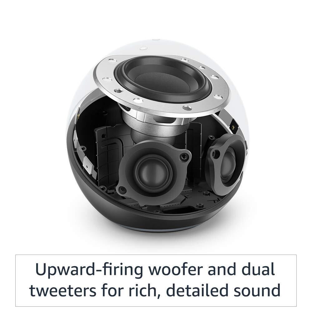 Amazon Echo 4th Gen, Alexa Smart Speaker with Dolby audio, Blue Amazon Echo 4th Gen, Alexa Smart Speaker with Dolby audio, Blue