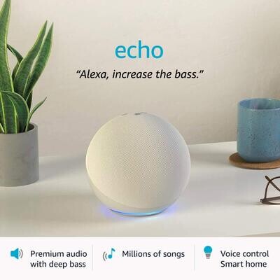 Amazon All-new Echo (4th Gen) {White} Amazon All-new Echo (4th Gen) {White}