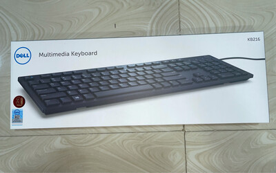 Dell KB216 USB Keyboard, Multimedia Dell KB216 USB Keyboard, Multimedia