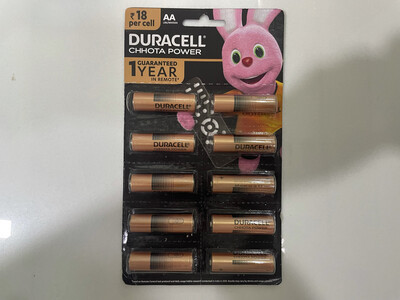 Duracell Chhota Power AA, 10 Batteries Duracell Chhota Power AA, 10 Batteries