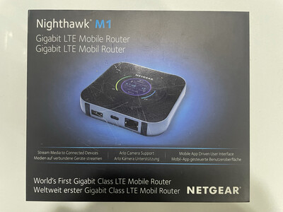 Netgear Nighthawk M1-MR1100 Mobile Hotspot Router, Black