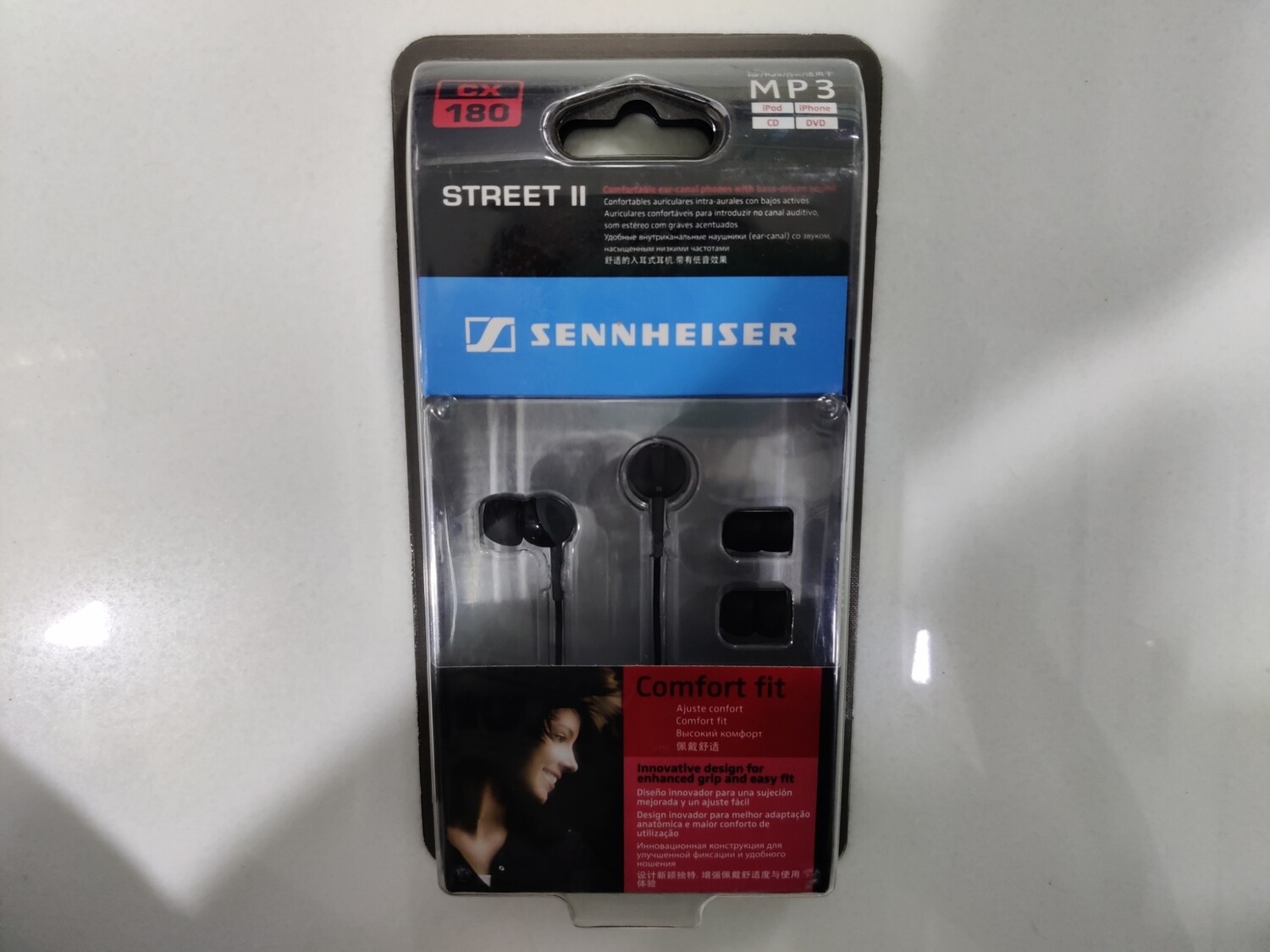 Sennheiser CX 180 In-Ear Headphone without Mic