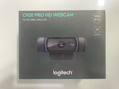 Logitech C920 Pro HD Webcam, 1080p