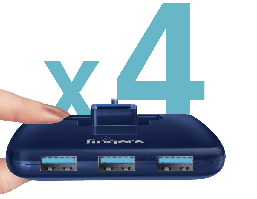 Fingers Fast T3.0 One Device. 4 USB 3.0 Ports