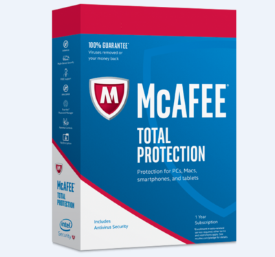 2 User, 1 Year, McAfee Total Protection 2 User, 1 Year, McAfee Total Protection