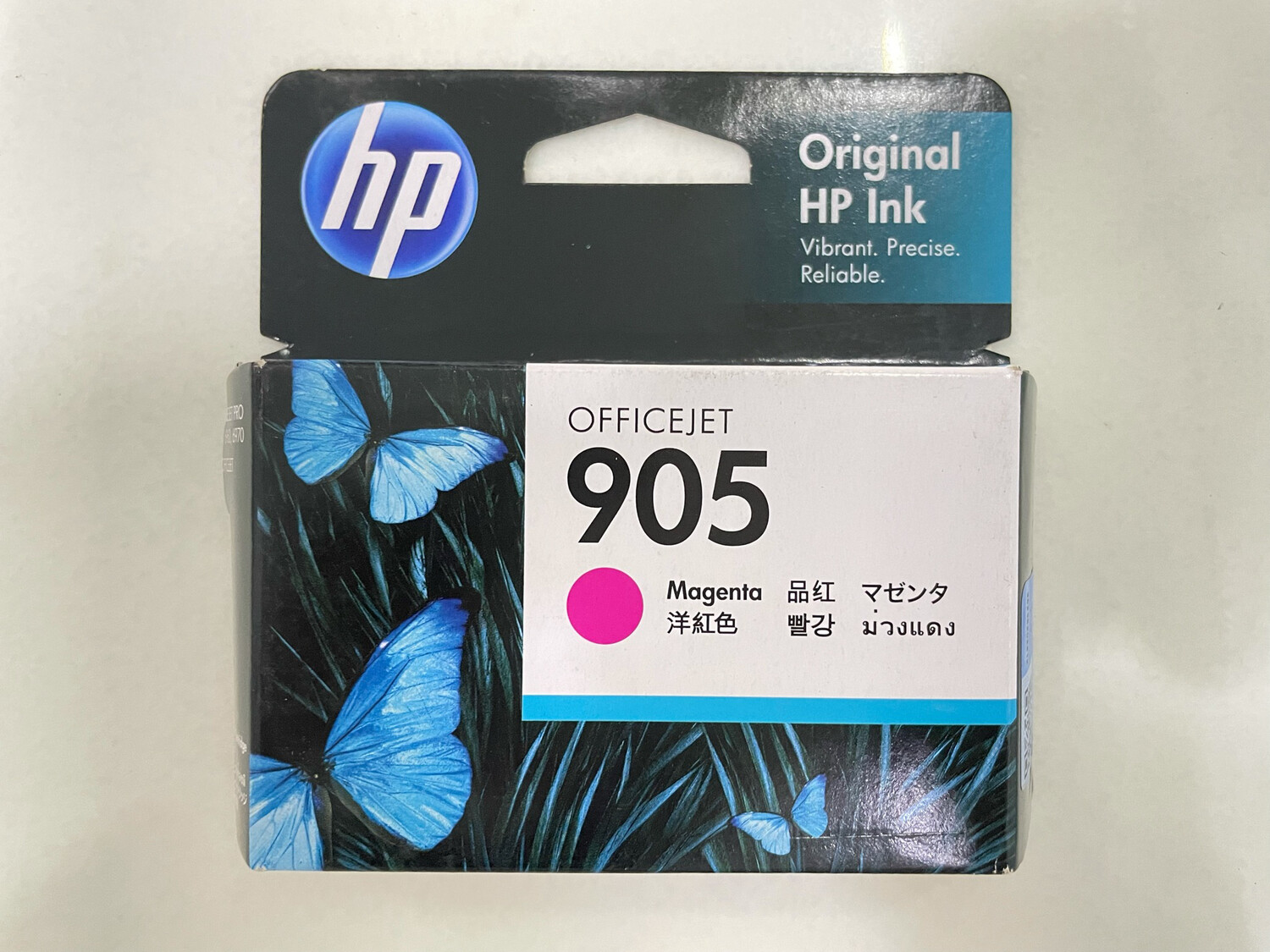HP Officejet 905 Ink Cartridge, Magenta, T6L93MAA