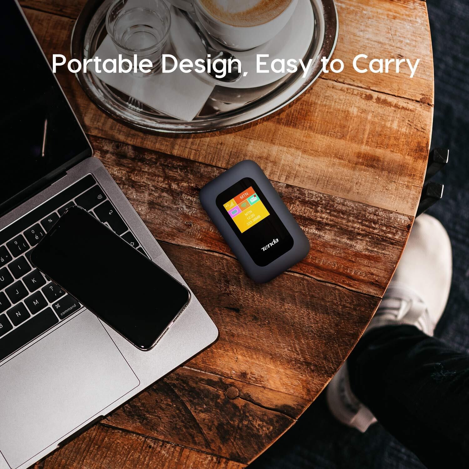 Tenda 4G185 3G/4G LTE Advanced 150Mbps Pocket Mobile Wi-Fi Hotspot Device Tenda 4G185 3G/4G LTE Advanced 150Mbps Pocket Mobile Wi-Fi Hotspot Device