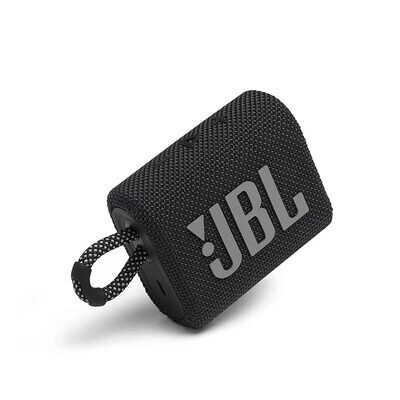 JBL Go 3, Wireless Ultra Portable Bluetooth Speaker,Black