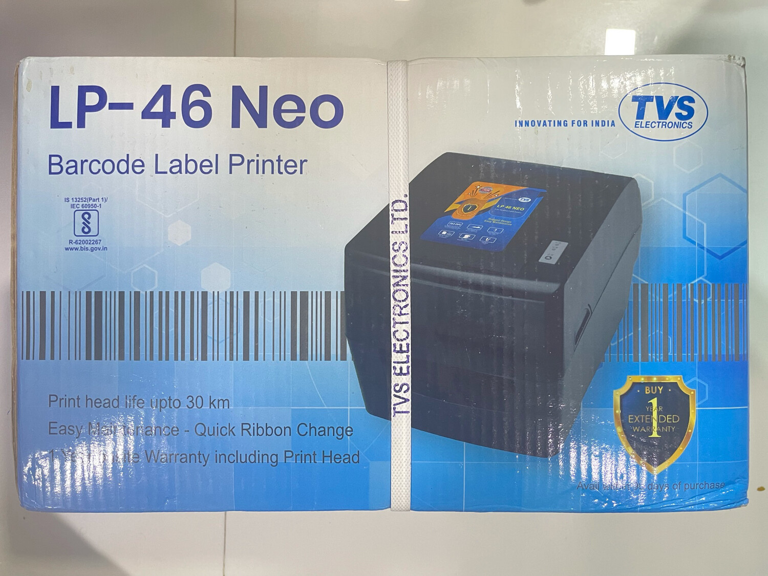 TVS LP46 Neo Barcode Label Printer TVS LP46 Neo Barcode Label Printer