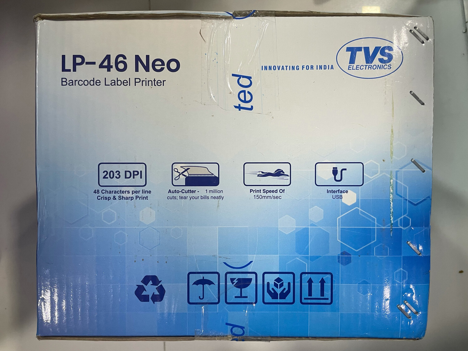 TVS LP46 Neo Barcode Label Printer TVS LP46 Neo Barcode Label Printer