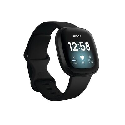 Fitbit Versa 3 Health & Fitness Smartwatch , Black