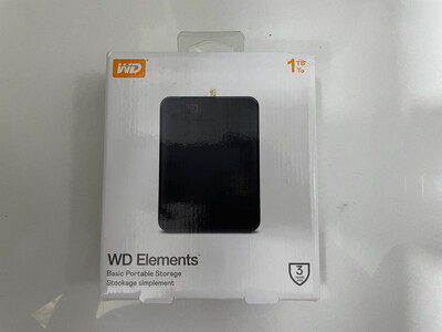 WD 1TB Elements External Hard Drive WD 1TB Elements External Hard Drive