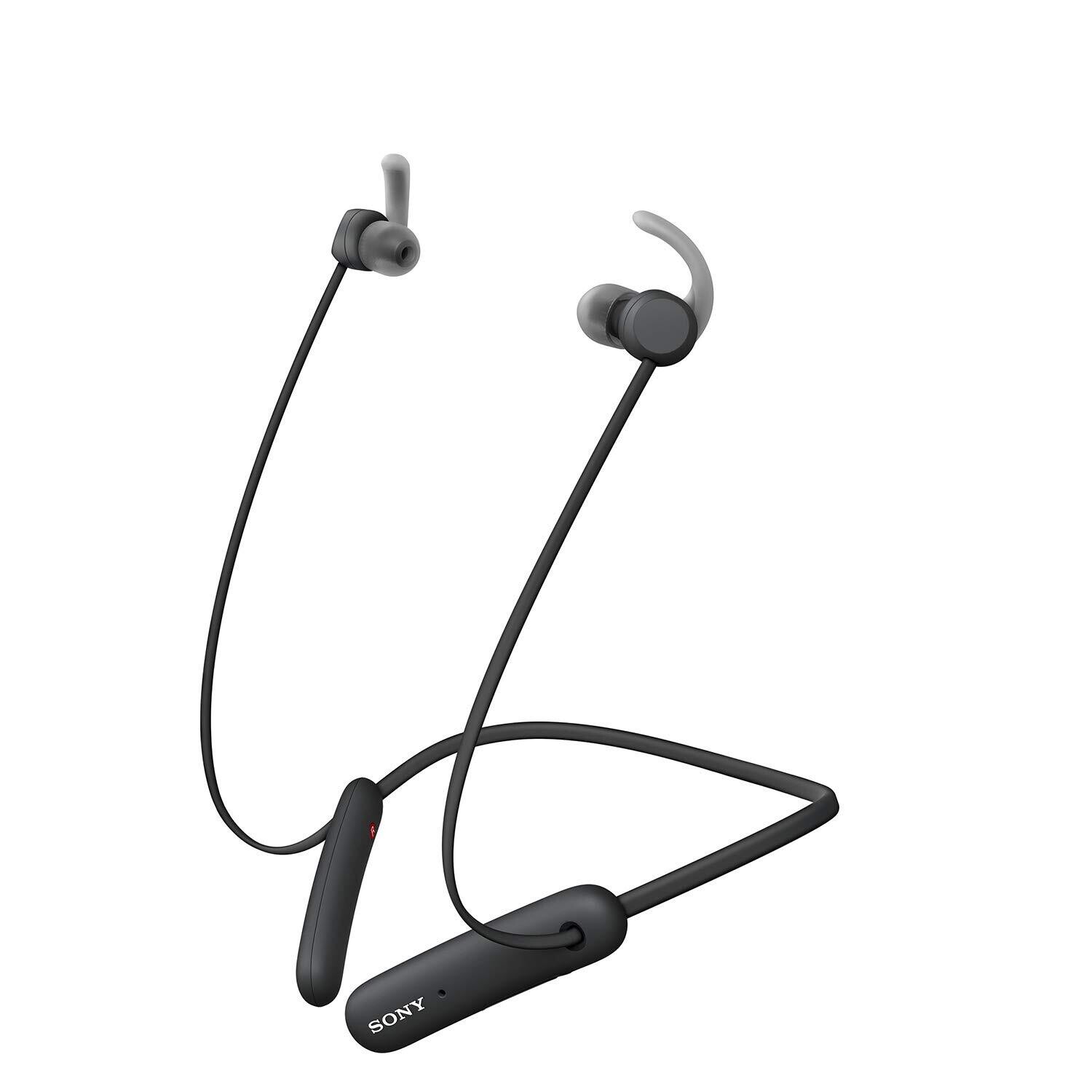 Sony WI-SP510 Wireless Sports Extra Bass in-Ear Headphones, Black