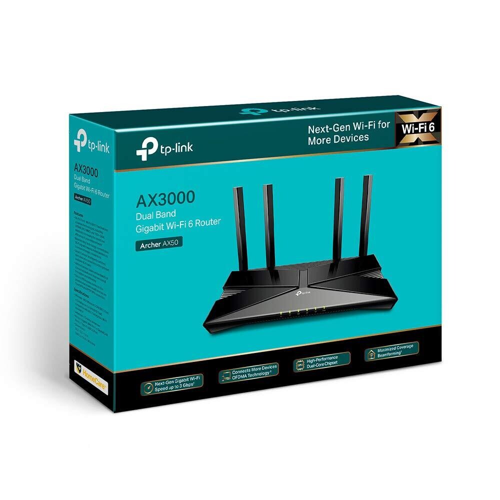 TP-Link Archer AX50 AX3000 Mbps Wi-Fi 6 Router