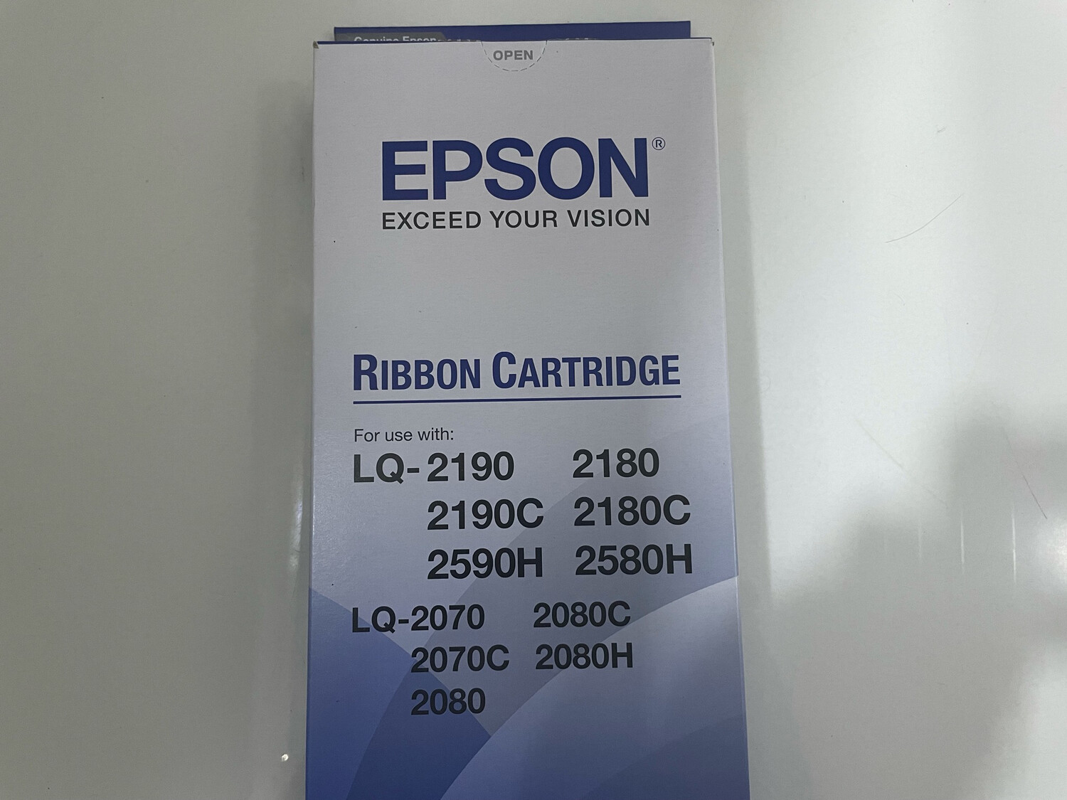 Epson LQ-2190, 2170, 2180, 2590, 2580, 2070, 2080 Ribbon Cartridge