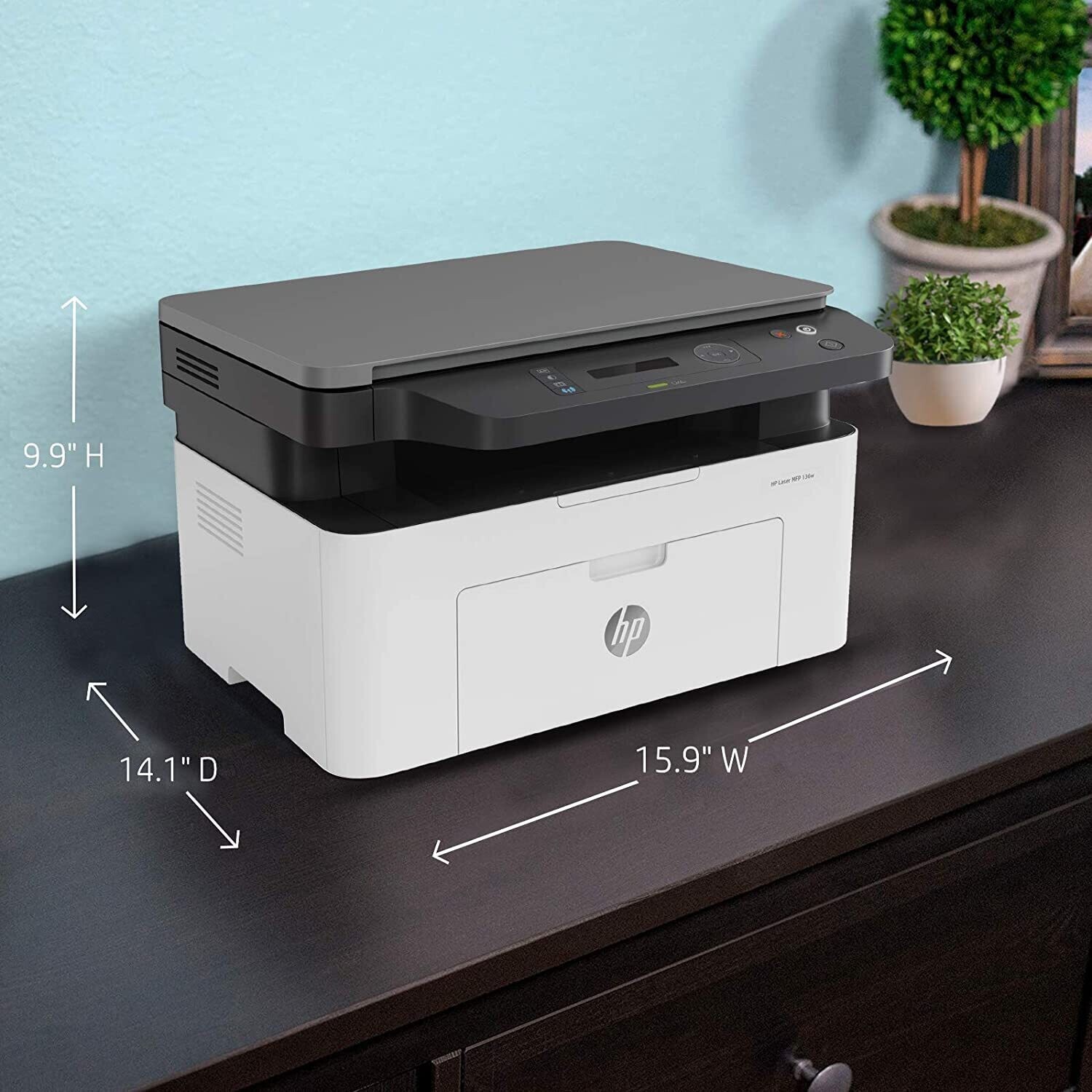 HP 136w Multi-function 20ppm Laser Printer HP 136w Multi-function 20ppm Laser Printer