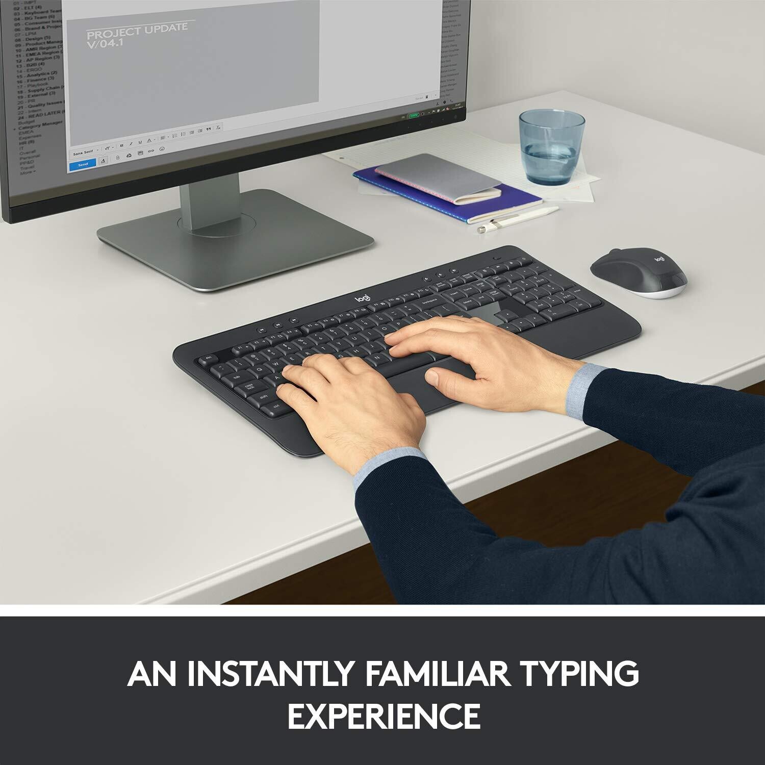 Logitech MK540 Wireless Keyboard Mouse Logitech MK540 Wireless Keyboard Mouse