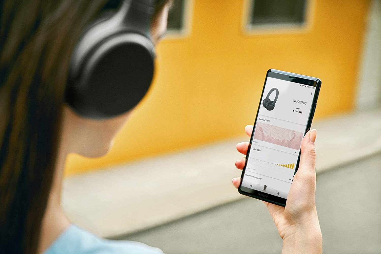 Sony WH-XB700 Wireless Bluetooth Extra Bass Headphones , Black Sony WH-XB700 Wireless Bluetooth Extra Bass Headphones , Black