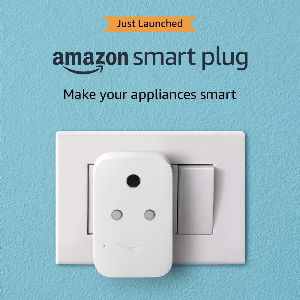 Amazon Smart Plug (works with Alexa) - 6A, Easy Set-Up