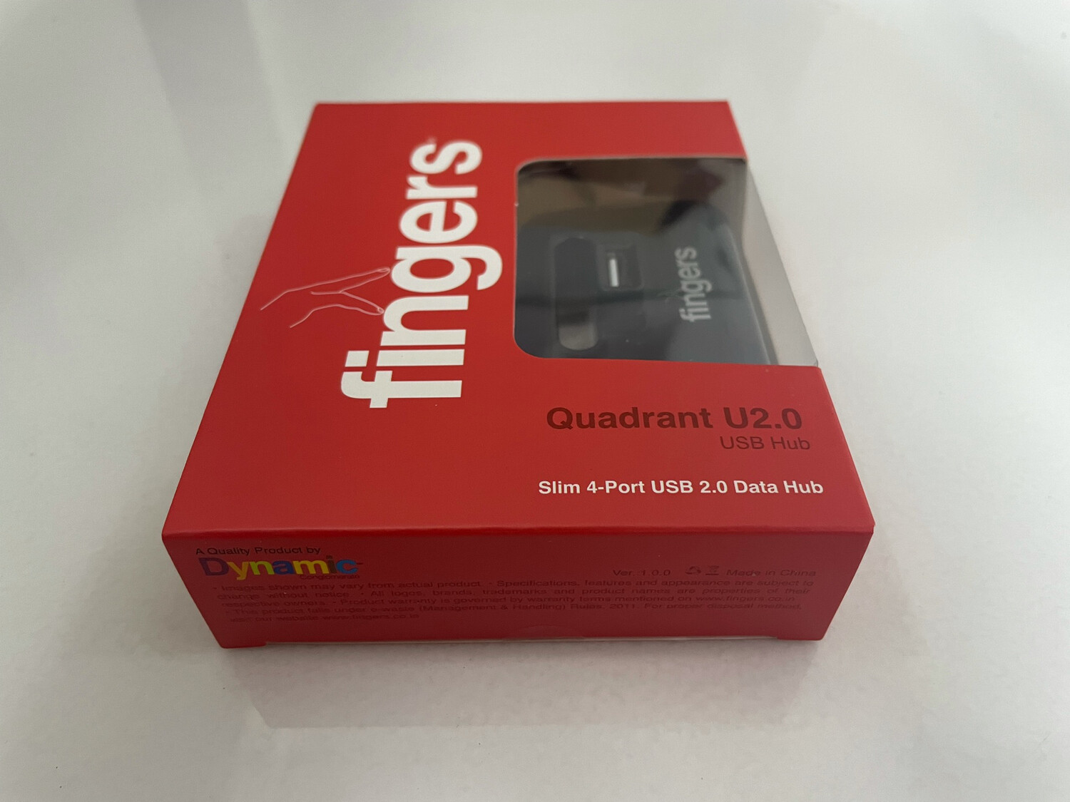 Fingers Quadrant U2.0 4-Port USB Hub
