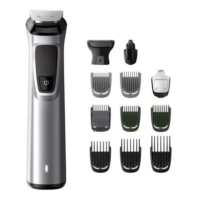 PHILIPS MG7715/65 Multigroom Series 7000 13-in-1, Face, Hair and Body Trimmer/Clipper