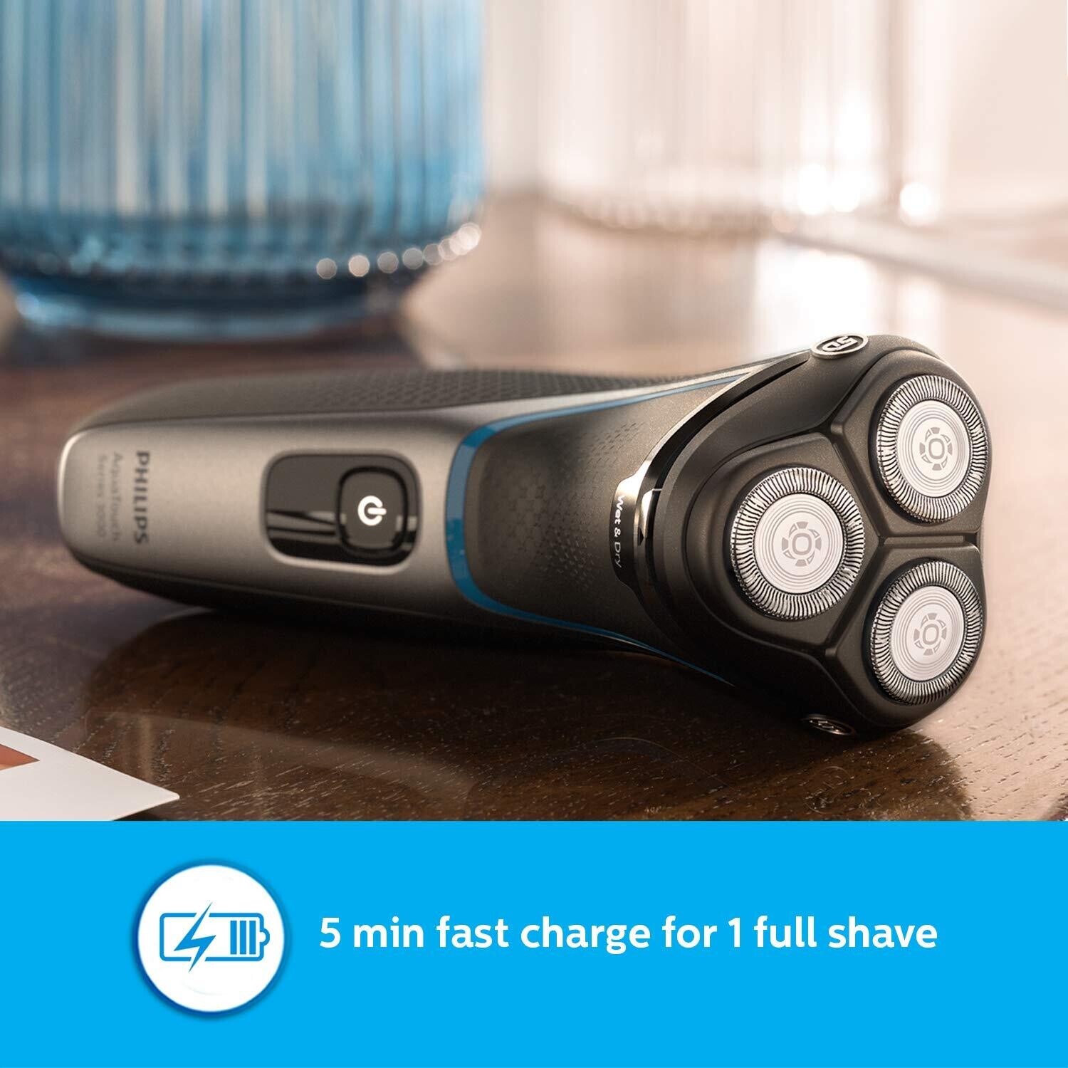 Philips Cordless Electric Shaver S3122/55 Philips Cordless Electric Shaver S3122/55
