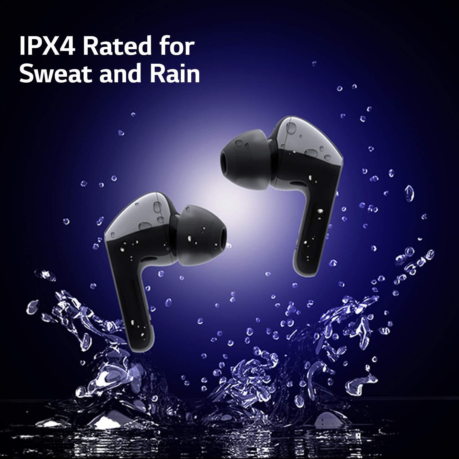 LG Tone Free HBS-FN5U True Wireless Bluetooth Earbuds,Black