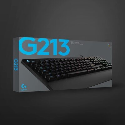 Logitech G213 Gaming Keyboard with Dedicated Media Controls