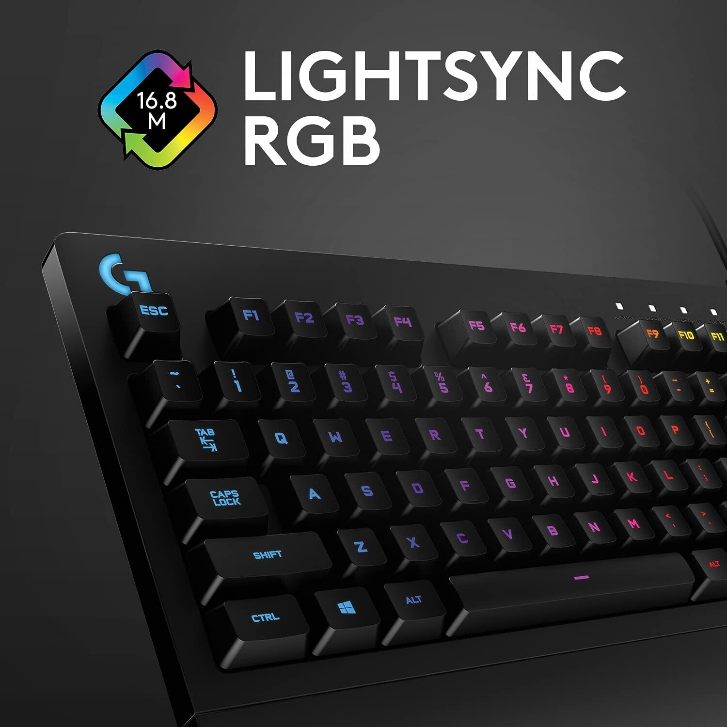 Logitech G213 Gaming Keyboard with Dedicated Media Controls
