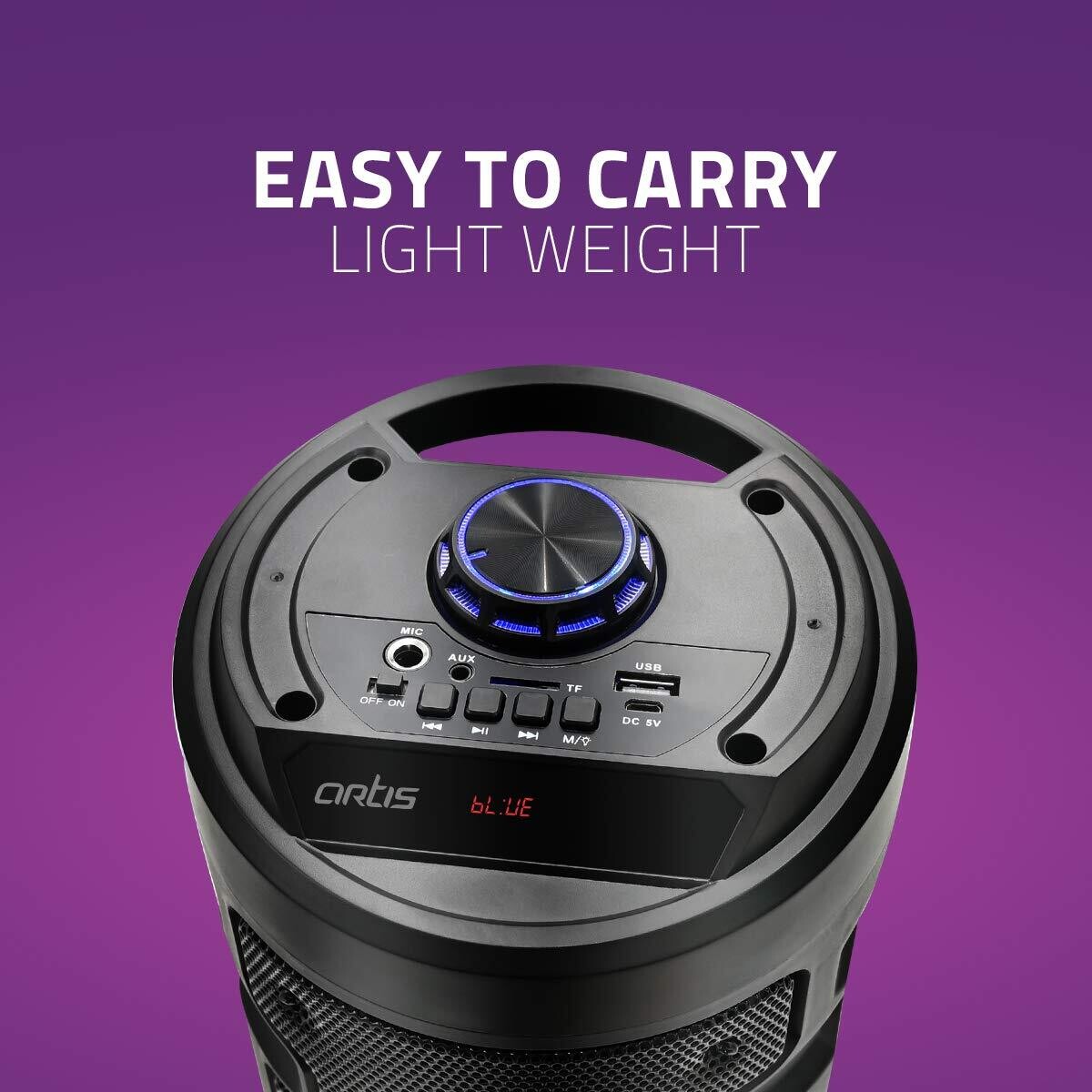 Artis MS301 Wireless Bluetooth Portable Party Speaker